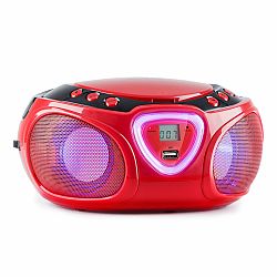 Auna Roadie CD Boombox UKW rádió, Fényjáték, CD lejátszó, Bluetooth 5.0