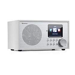 Auna Silver Star Mini, internet DAB+/FM rádió, WiFi, BT, DAB+/FM, fehér