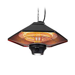 Blumfeldt Heat Hexa, infravörös hősugárzó, 800/1200 W, halogén, IP34, LED, fekete