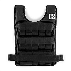 Capital Sports Monstervest, súlymellény, 10 kg, univerzális méret, nejlon, fekete