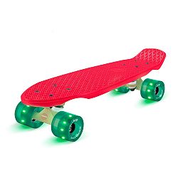 Fun pro Mini Cruiser, gördeszka, trickboard, PP Board, 100kg-ig, LED kerekek, PU keménysége: 88A