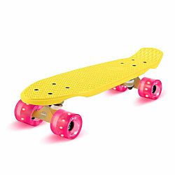 Fun pro Mini Cruiser, gördeszka, trickboard, PP Board, 100kg-ig, LED kerekek, PU keménysége: 88A