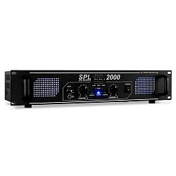 HiFi Pa erősítő Skytec SPL 2000 EQ, 48 cm, LED fény effekt