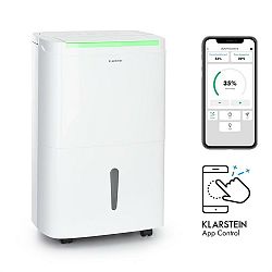 Klarstein DryFy Connect 40 Smart, Párátlanító, WiFi, Kompresszor, 40l/d, 35-45 m², Fehér