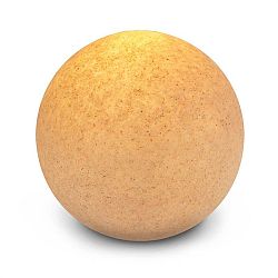 Lightcraft Sandshine S gömbölyű kültéri lámpa, világító gömb, Ø 20cm, homokkő