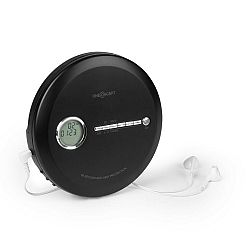 OneConcept CDC 100MP3 discman, hordozható CD-lejászó, LCD ASP, basszus erősítő, 2x1,5V; fekete