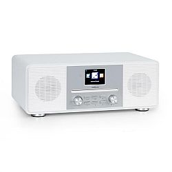 OneConcept Streamo CD, internet rádió, 2 x 10 W, WLAN, DAB+, FM, CD-lejátszó, BT, fehér