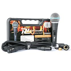 Power Dynamics PDM660 kondenzátoros mikrofon XLR +48V