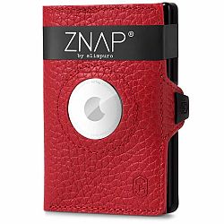 Slimpuro ZNAP Airtag Wallet, 12 kártya, érmés rekesz, 8,9 x 1,8 x 6,3 cm (Sz x Ma x Mé), RFID-védelem