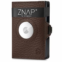 Slimpuro ZNAP Airtag Wallet, 8 kártya, érmés rekesz, 8,9 x 1,5 x 6,3 cm (SZ x Ma x Mé), RFID-védelem