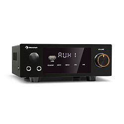 Auna AMP-2 DG, sztereó HiFi erősítő, 2 x 50 W, RMS, BT/USB, digitális optikai & koaxiális bemenet