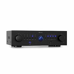 Auna AMP-CD950 DG, digitális többcsatornás erősítő, 8 x 100 W, BT, opt. bemenet, távirányító