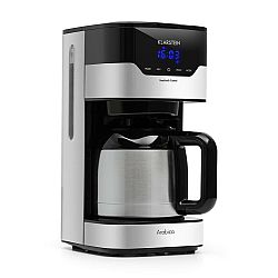 Klarstein Arabica 1.2, kávéfőző, 1.2 l, EasyTouch Control, ezüst/fekete