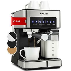 Klarstein Arabica Comfort, eszpresszógép, 1350 W, 20 bar, 1,8 l, érintőképernyő