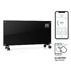 Klarstein Bornholm Smart, konvektor, 2000 W, WiFi, LCD kijelző, időzítő, IP24, fekete