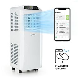 Klarstein Pure Blizzard Smart 9k, mobil klíma, 9000 BTU / 2,6 kW, A energiahatékonysági osztály, távirányító