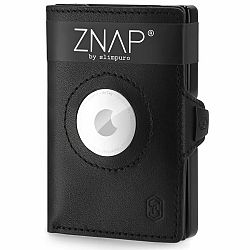 Slimpuro ZNAP Airtag Wallet, 8 kártya, érmés rekesz, 8,9 x 1,5 x 6,3 cm (SZ x M x M), RFID-védelem