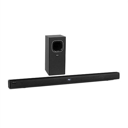 Auna Areal Bar 650, soundbar, 2.1 hangrendszer, 120 W RMS teljesítmény, BT, USB, fekete