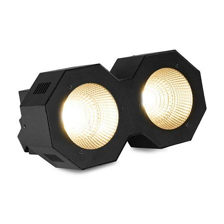 Beamz SB200, stage blinder, 2 x 50 W, COB LED diódák, meleg fehér, pixel control, DMX csatorna