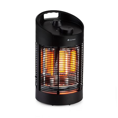 Blumfeldt Heat Guru 360 Mini, infravörös hősugárzó, 700/350 W, forgás, fekete