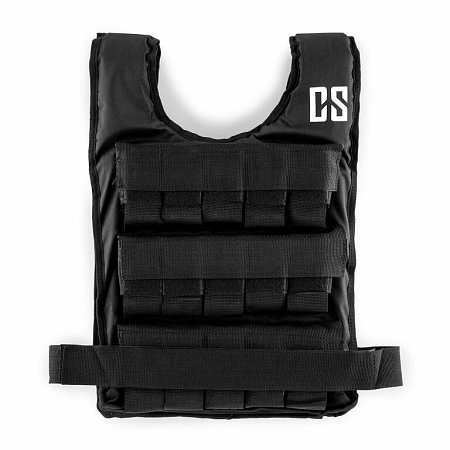 Capital Sports Monstervest, súlymellény, 30 kg, univerzális nagyság, nejlon, fekete