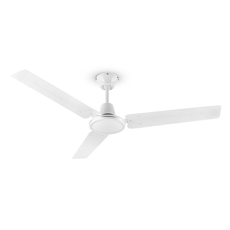 Klarstein Spin Doctor, fehér, 55W, mennyezeti ventilátor, 122cm, 3 kar, rozsdamentes acél