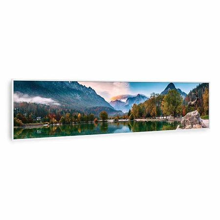 Klarstein Wonderwall Air Art Smart, infravörös hősugárzó, 120 x 30 cm, 350 W, tenger