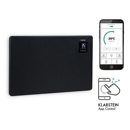 Klarstein Bansin Smart 1500, konvektor, 1500W, vezérlés applikáción keresztül