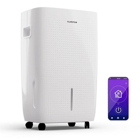 Klarstein DryFy Pro Connect Smart, Párátlanító, WiFi, Kompresszor, 60l/24 h, 45-65 m²