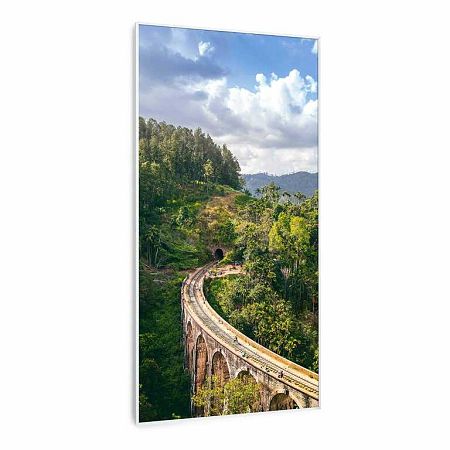 Klarstein Wonderwall Air Art Smart, infravörös hősugárzó, 60 x 120 cm, 700 W, vonat