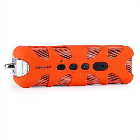 OneConcept Orange Know, bluetooth hangfal, AUX, akkumulátor, narancs